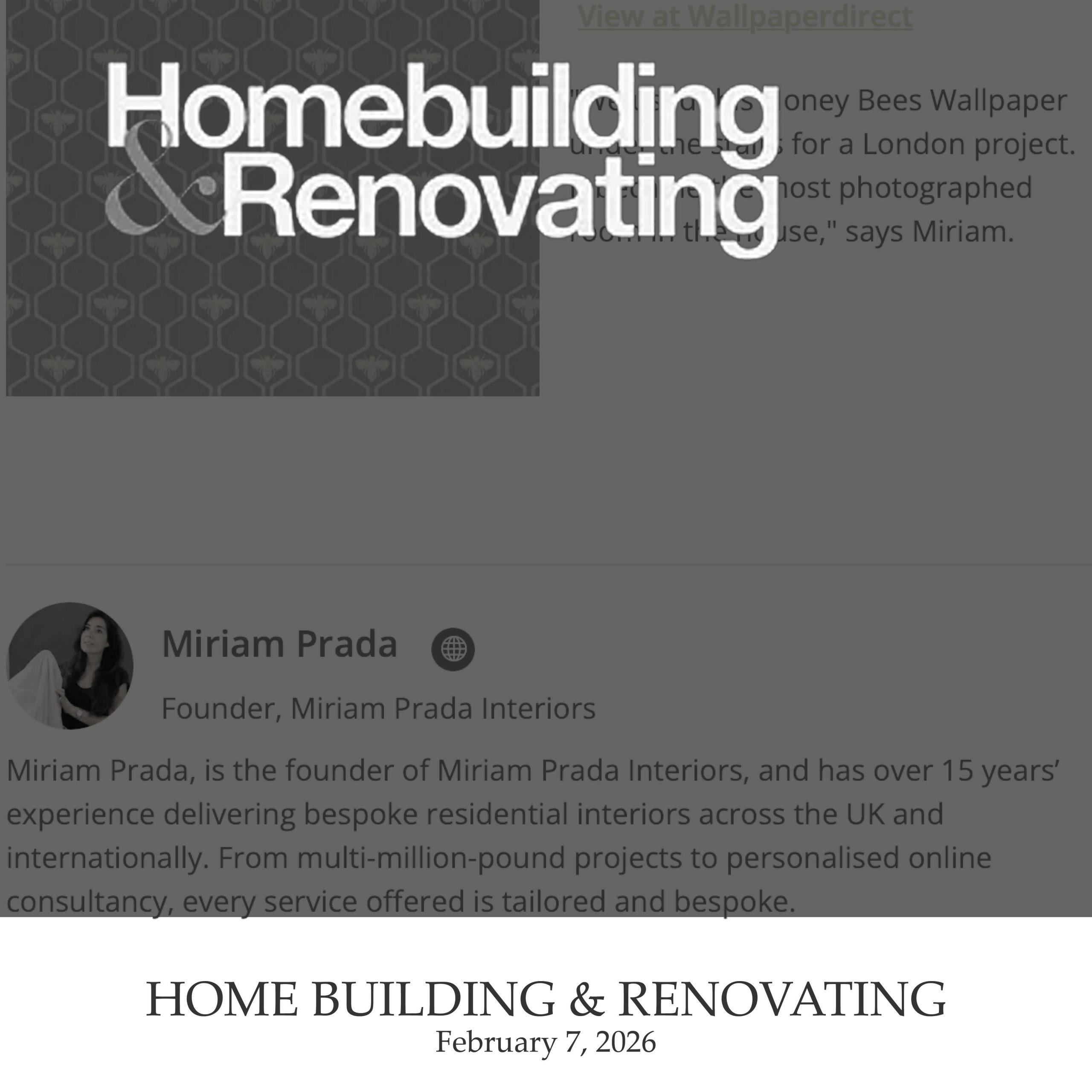 HOME BUILDING & RENOVATING 7 FEB