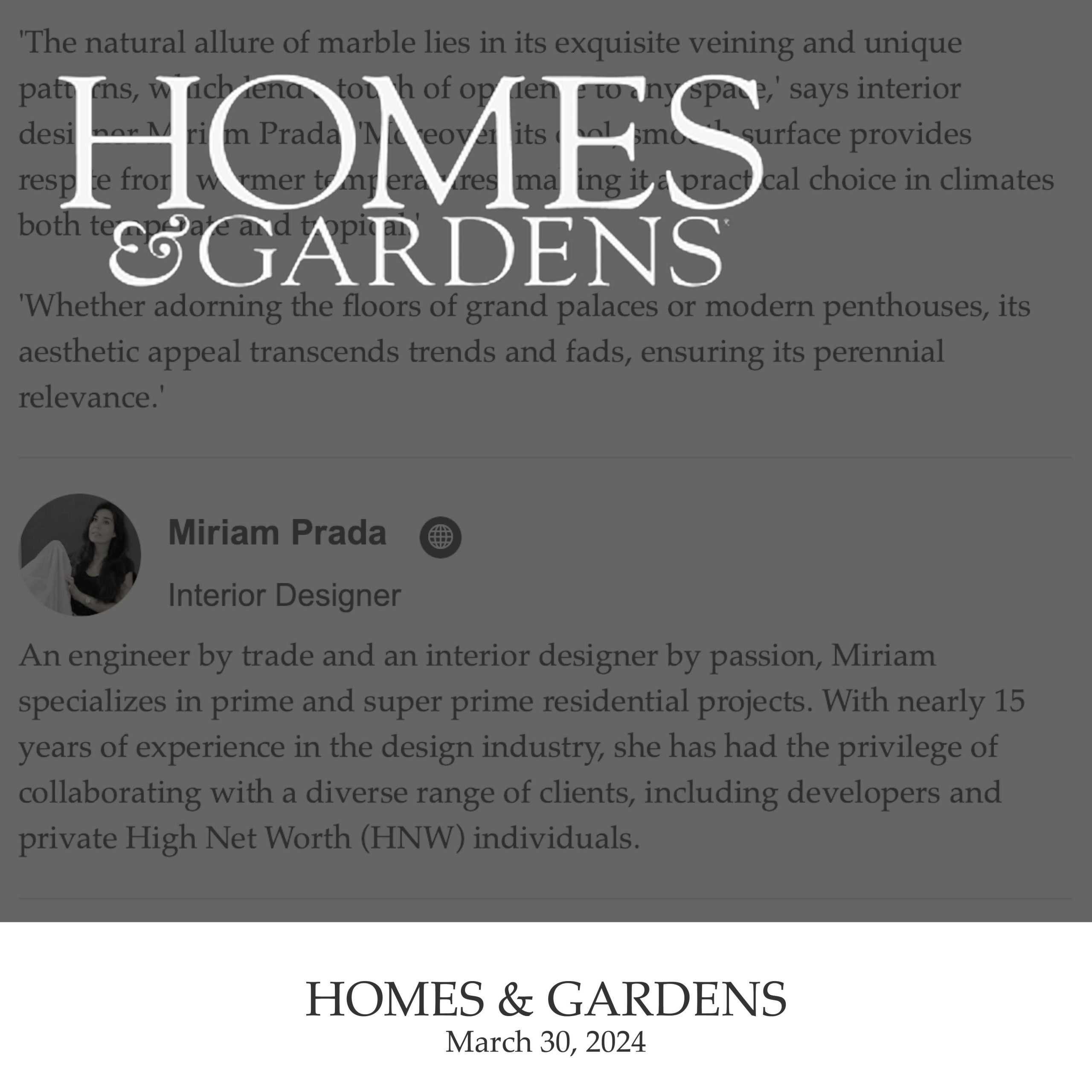 HOMES & GARDENS